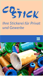 Mobile Screenshot of co-stick.de